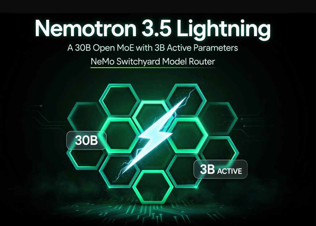 NVIDIA Luncurkan Nemotron 3.5 Lightning: Model AI Terbaru 30B